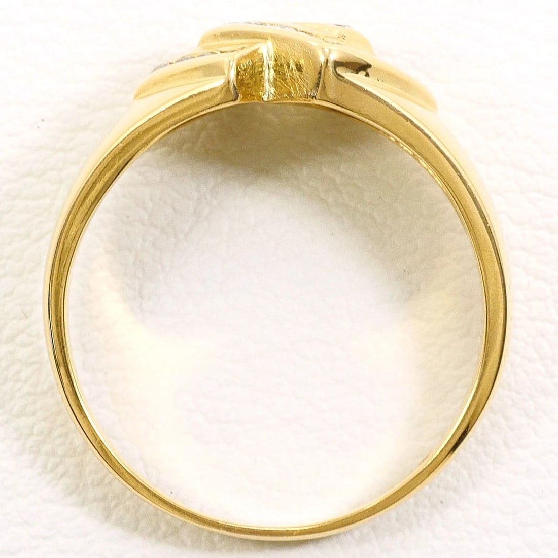 K18 GOLD RING DIAMOND - 3