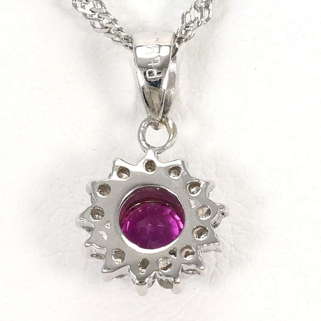 PT900, PT850 NECKLACE RUBY - 3