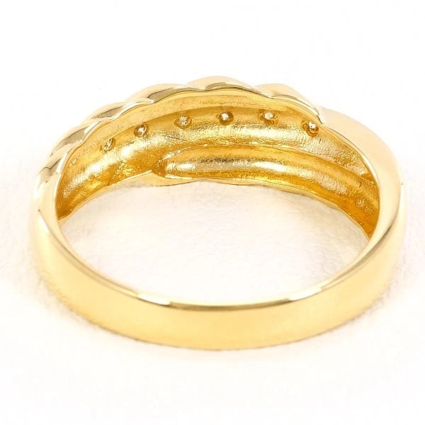 RING K18/YELLOW GOLD - 4