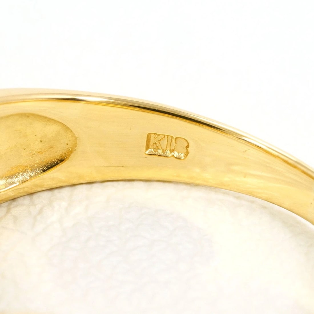 K18 GOLD RING DIAMOND - 4