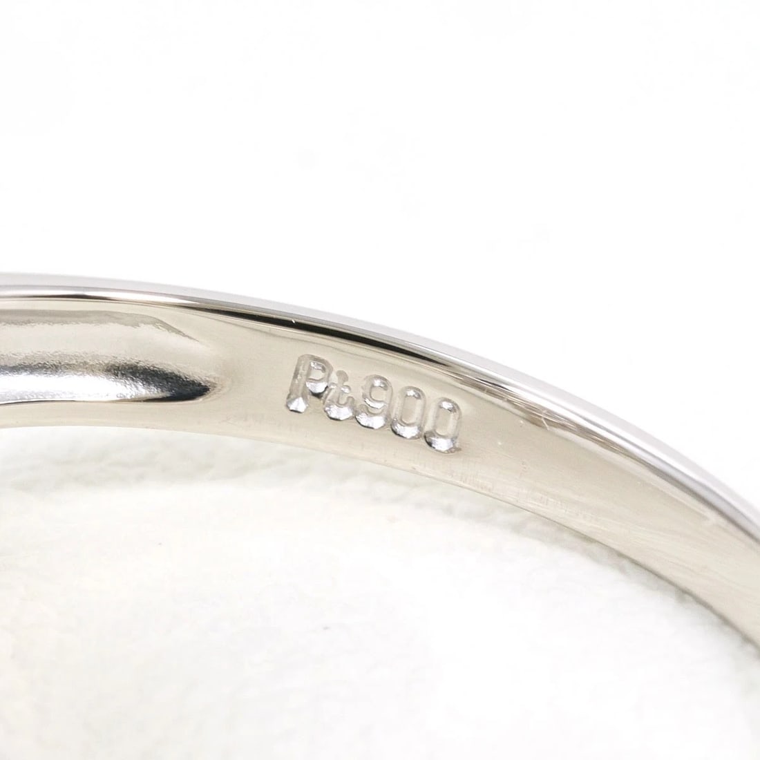 PT900 PLATINUM RING DIAMOND - 5