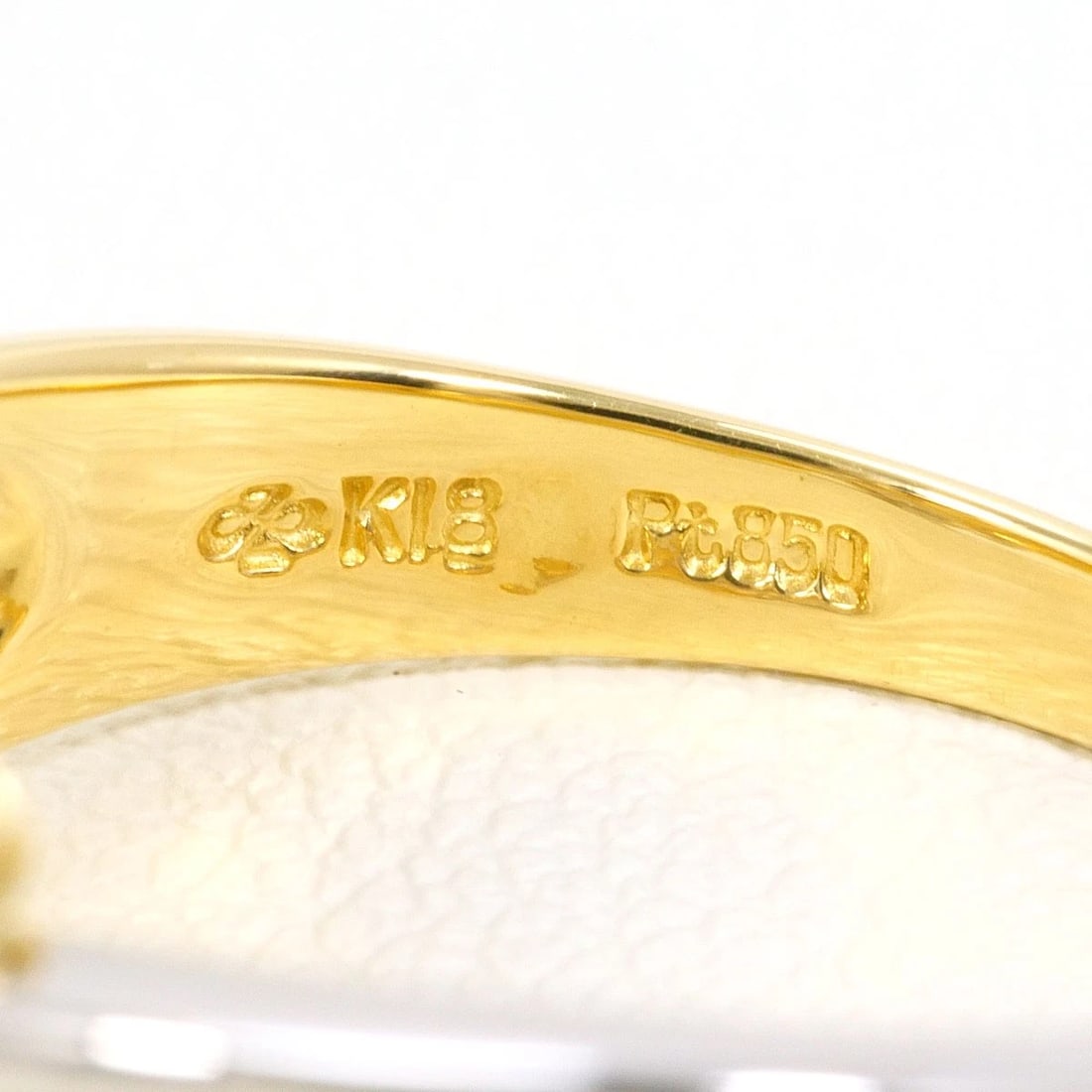 PT850 K18 RING DIAMOND - 5