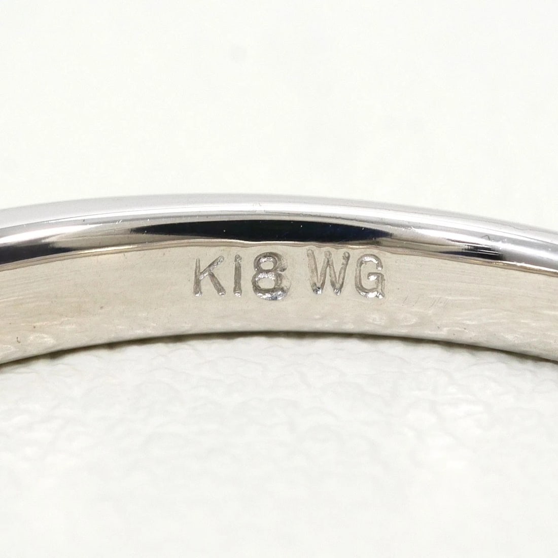 K18 GOLD RING DIAMOND - 4