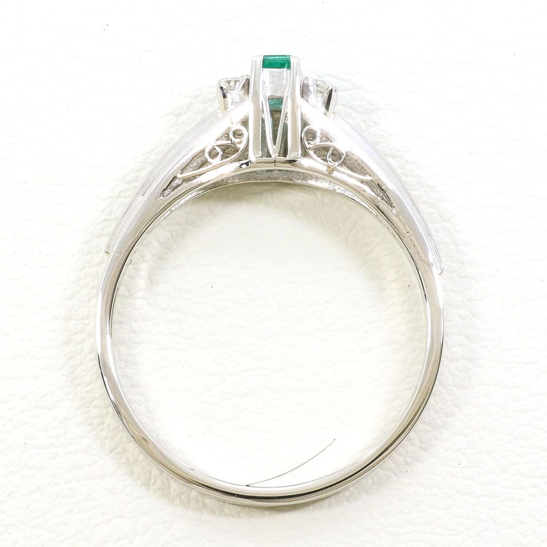 PT900 RING EMERALD - 2