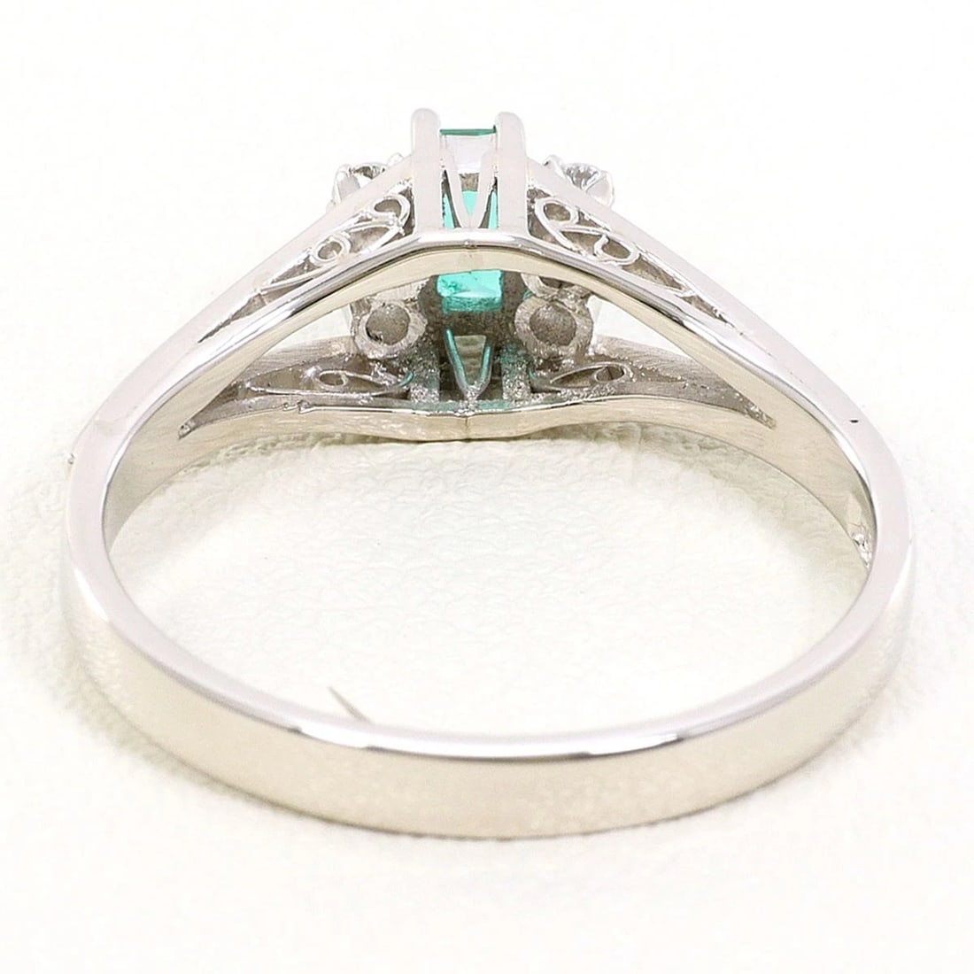 PT900 RING EMERALD - 3