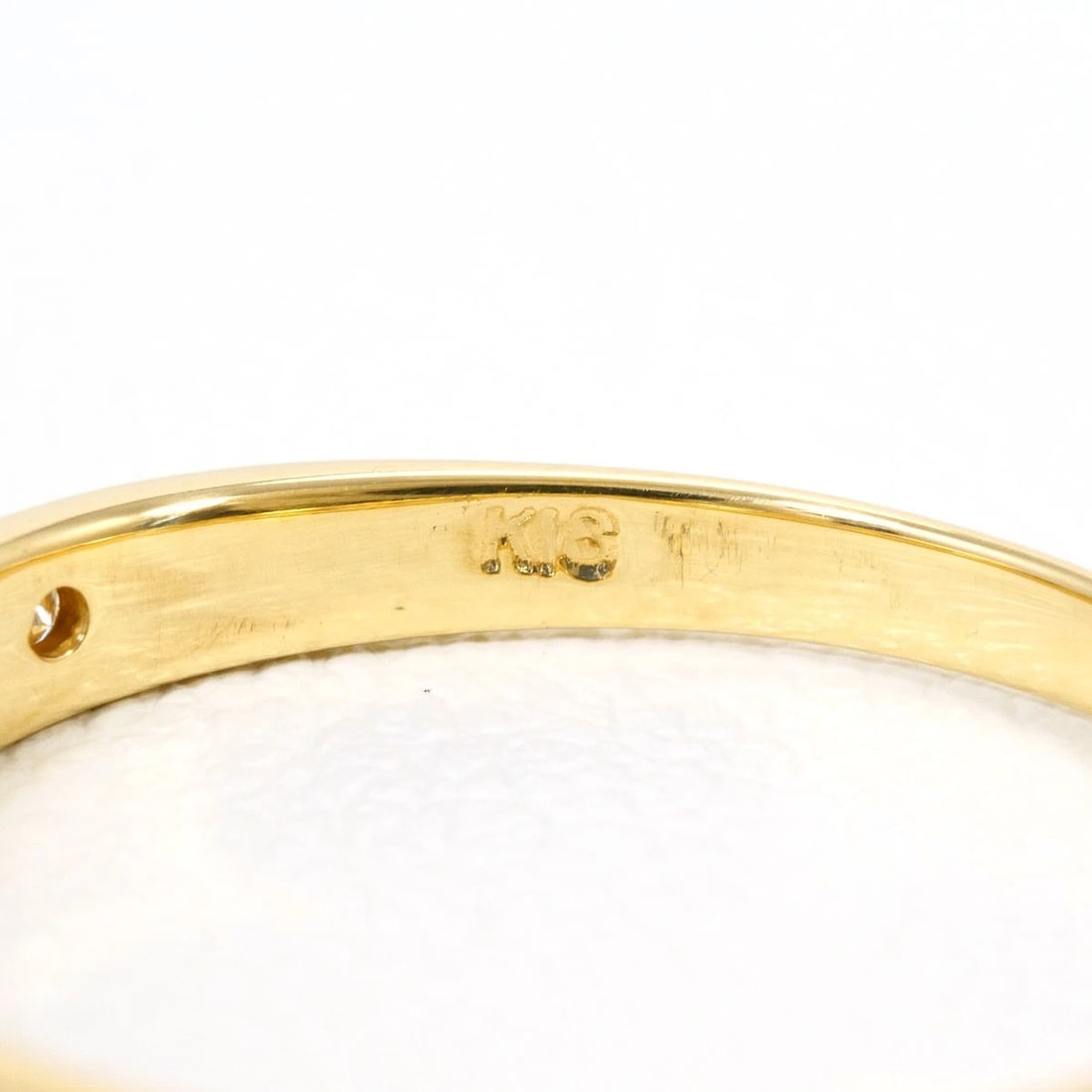 K18 GOLD RING DIAMOND - 3