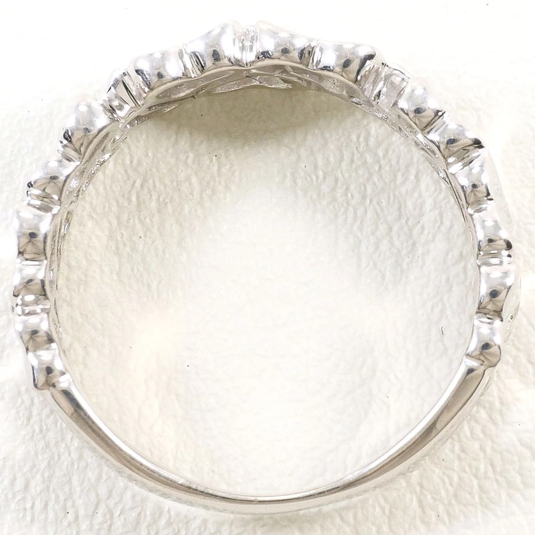K18 GOLD RING DIAMOND - 3