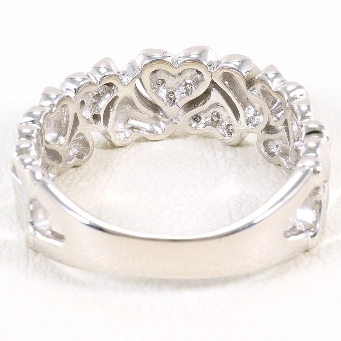 K18 GOLD RING DIAMOND - 4