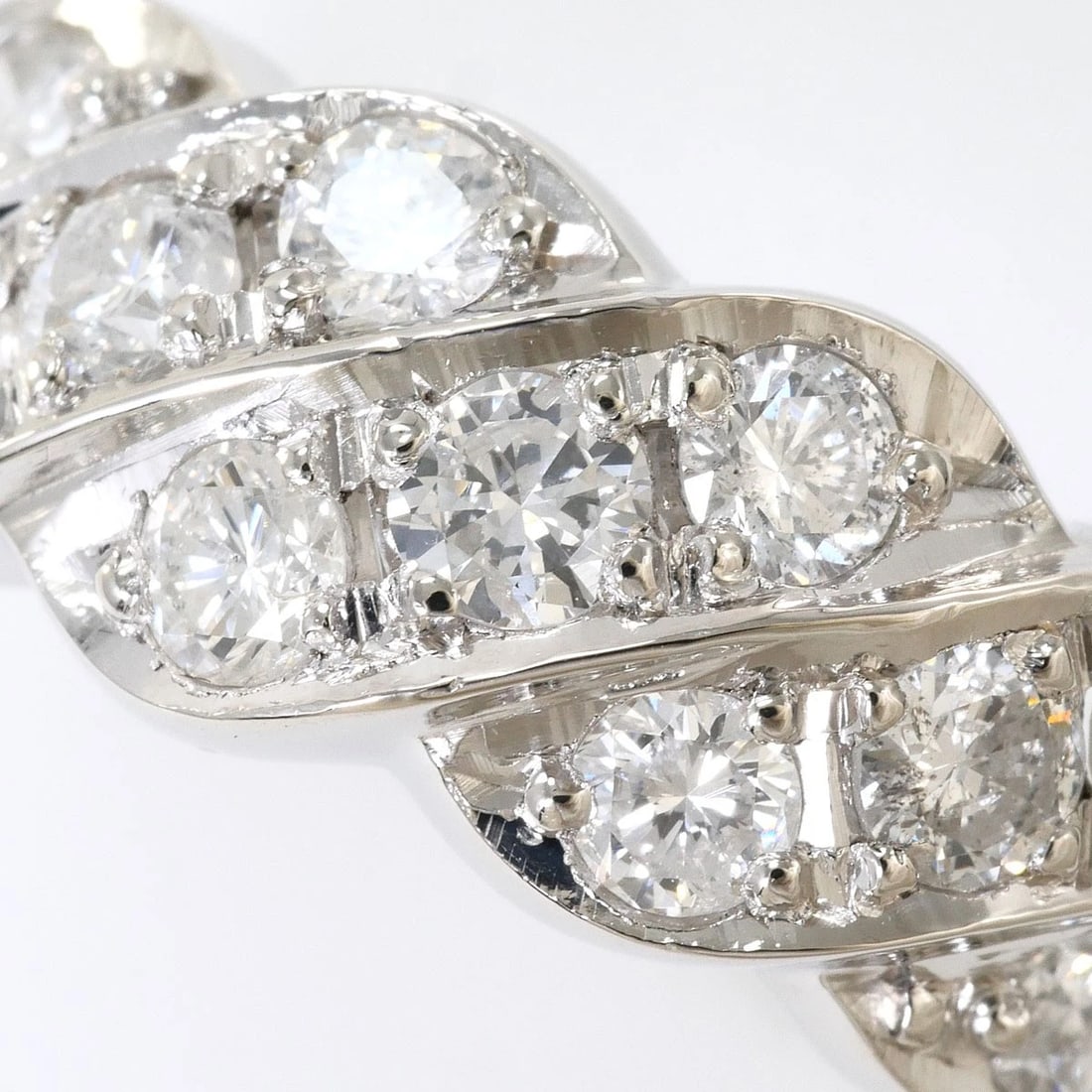 PT900 PLATINUM RING DIAMOND - 2