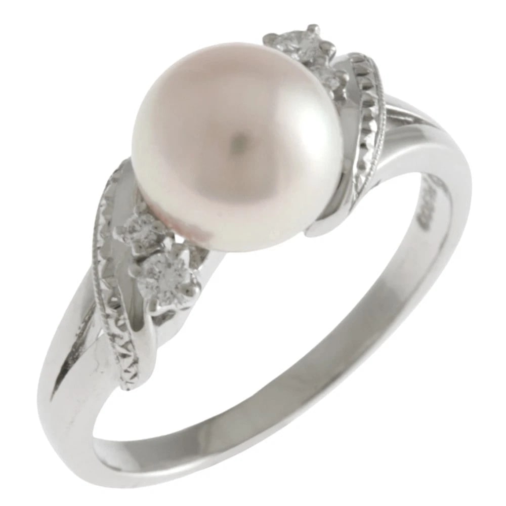 TASAKI RING PT900PLATINUM DIAMOND: TASAKI Ring Pt900Platinum diamond Brand: TASAKI Type/Style: Ring Material: Pt900Platinum, Main Stone Natural Color: Silver Size: US 7 3/4 Accessories: None Accessories Notice: When purchasing