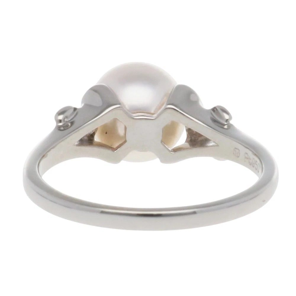 MIKIMOTO RING PT950PLATINUM - 4