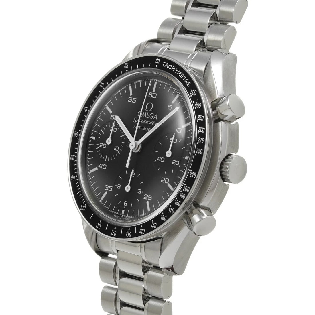 OMEGA SPEEDMASTER AUTOMATIC BLACK WATCH - 2