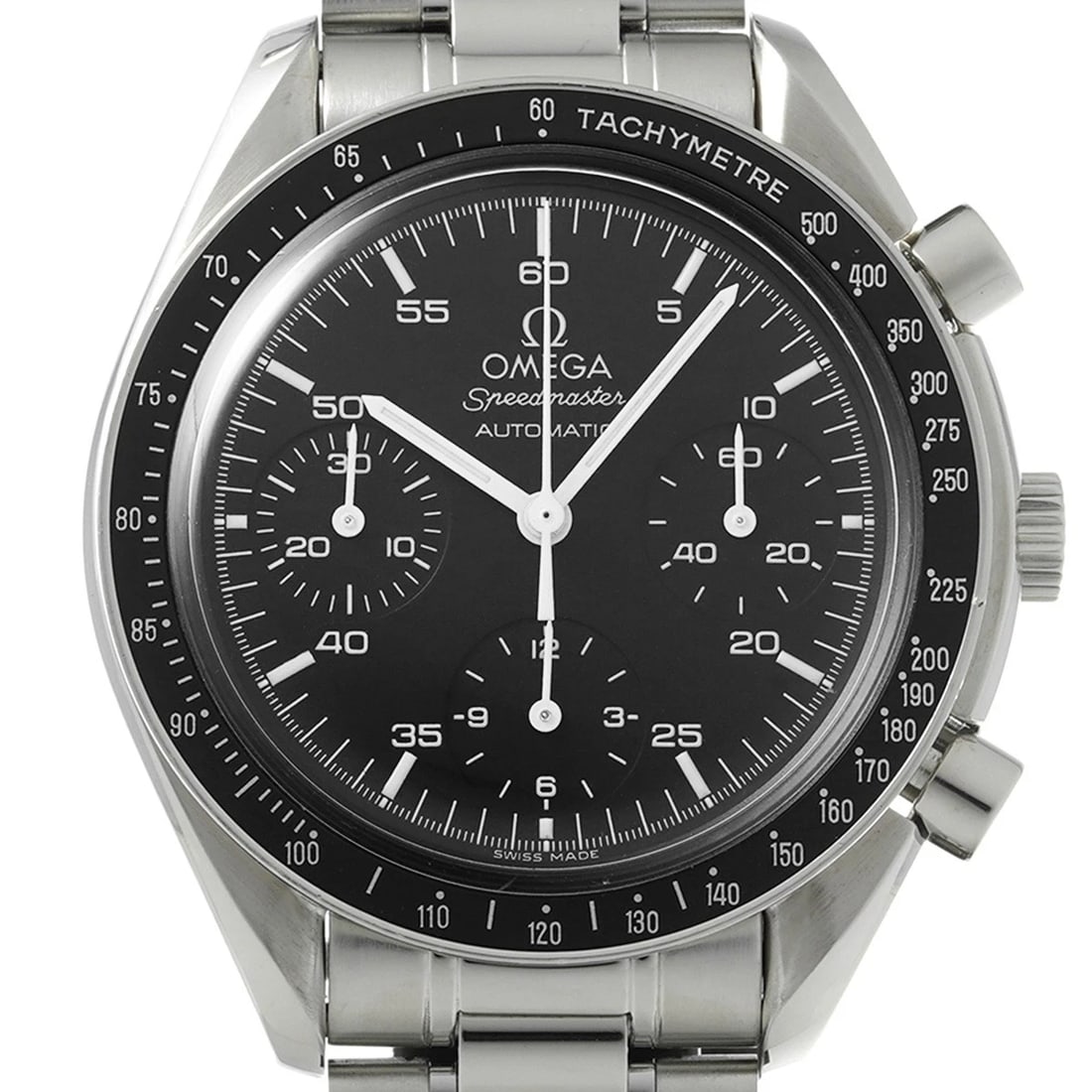 OMEGA SPEEDMASTER AUTOMATIC BLACK WATCH - 4