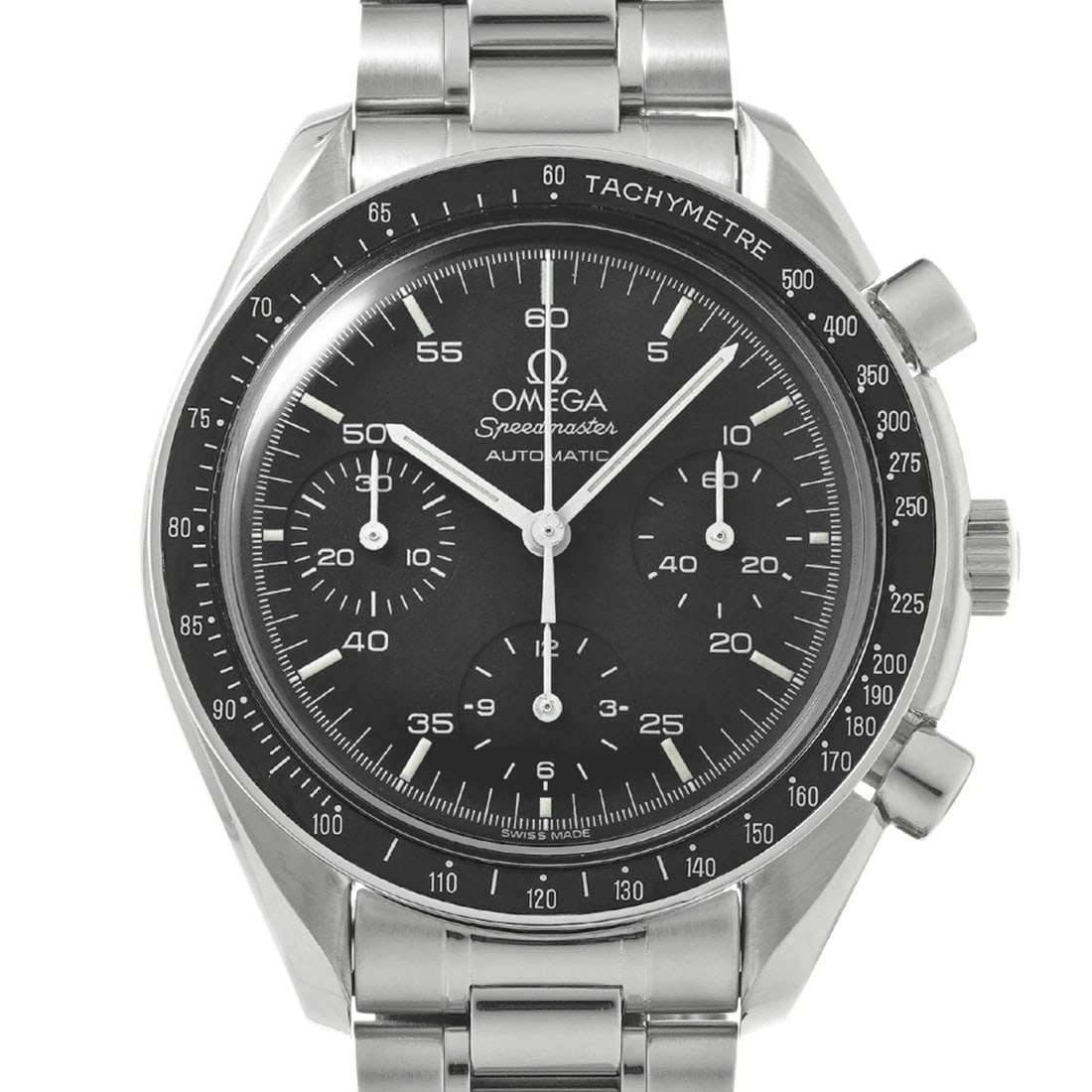 OMEGA SPEEDMASTER AUTOMATIC BLACK WATCH - 4
