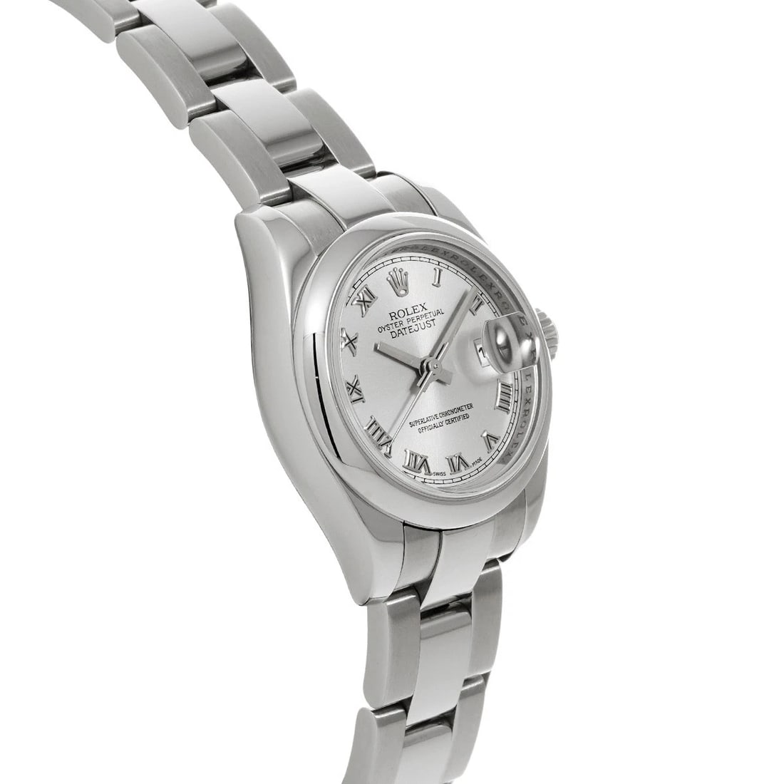ROLEX DATEJUST GRAY WATCH - 3