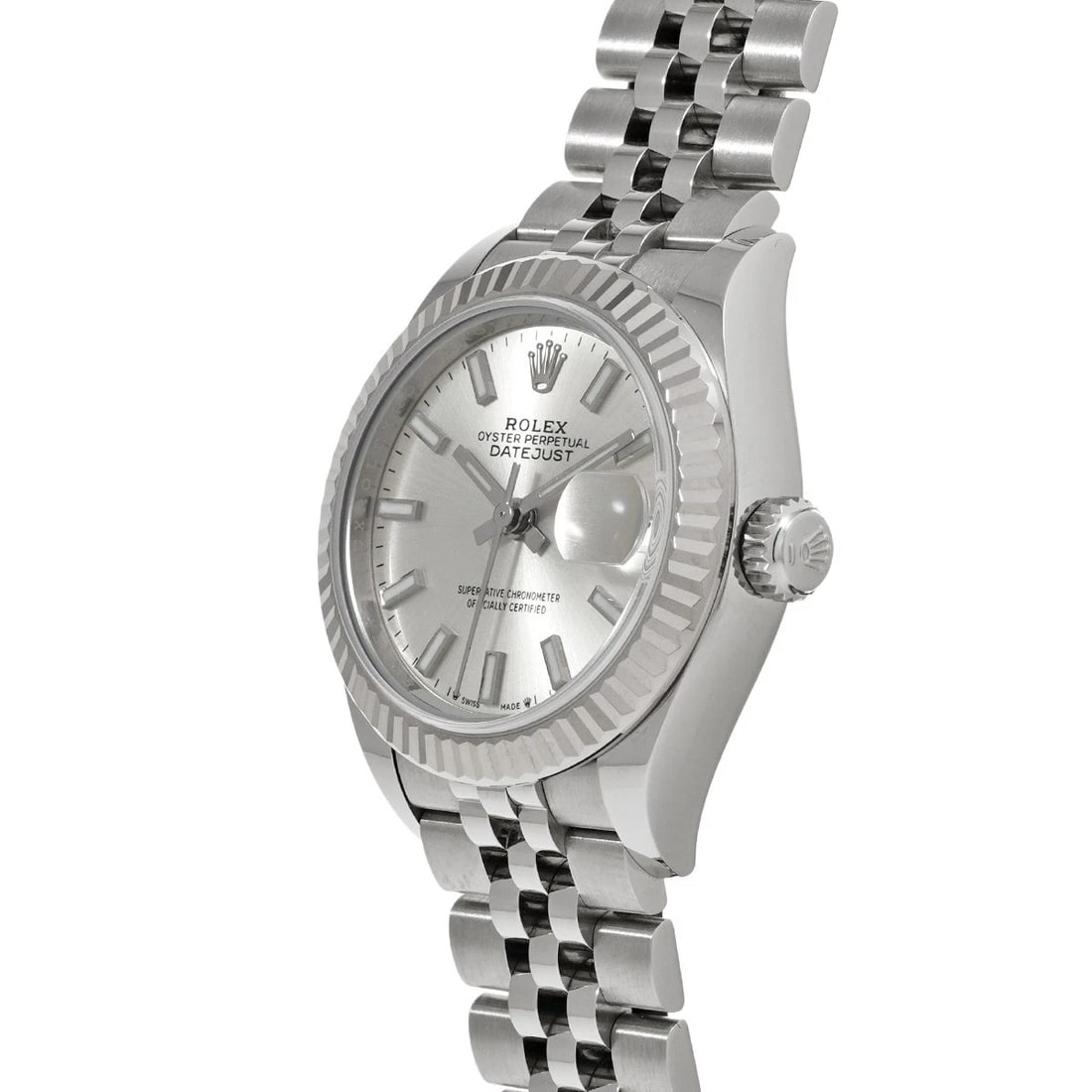ROLEX DATEJUST SILVER WATCH - 2