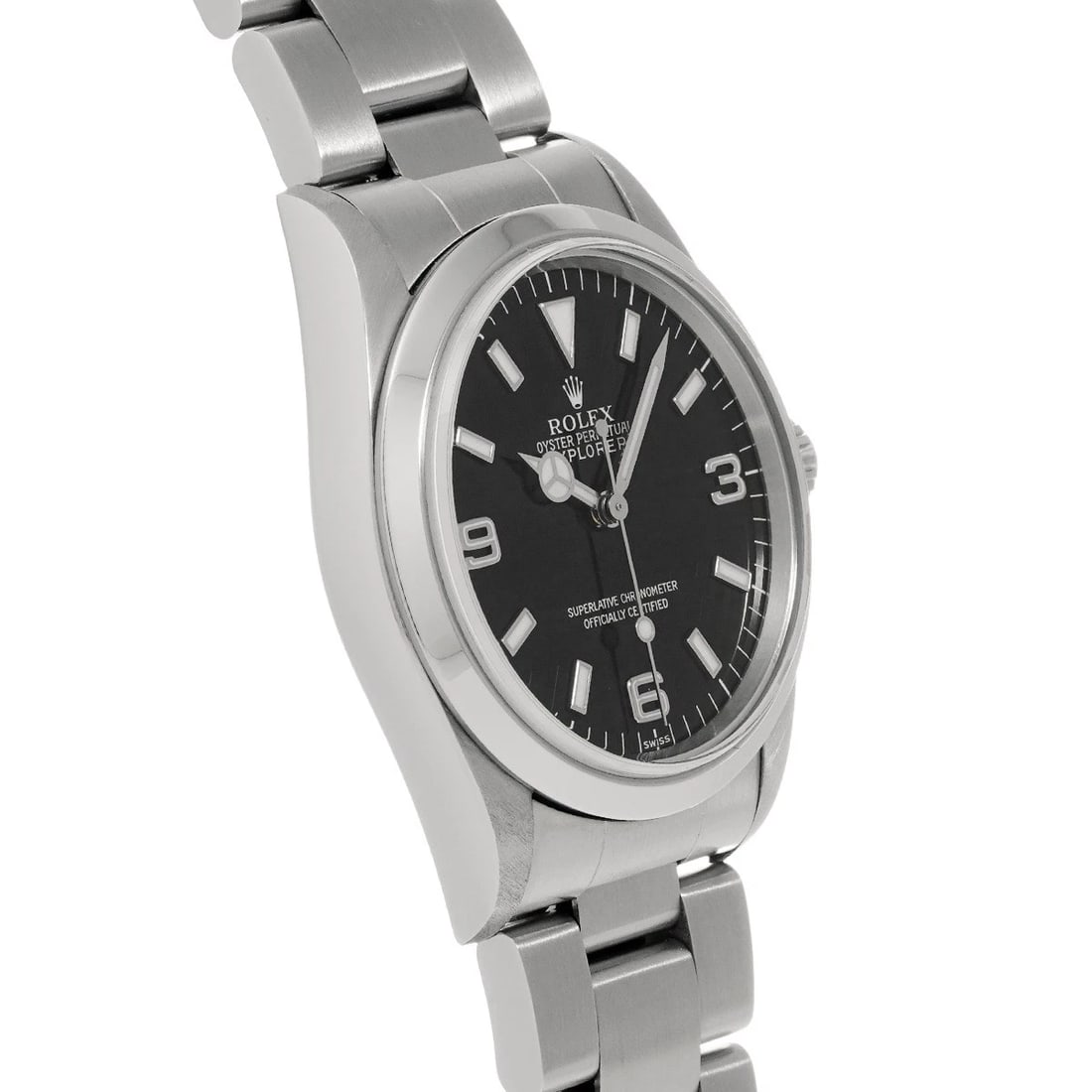 ROLEX EXPLORER BLACK WATCH - 3