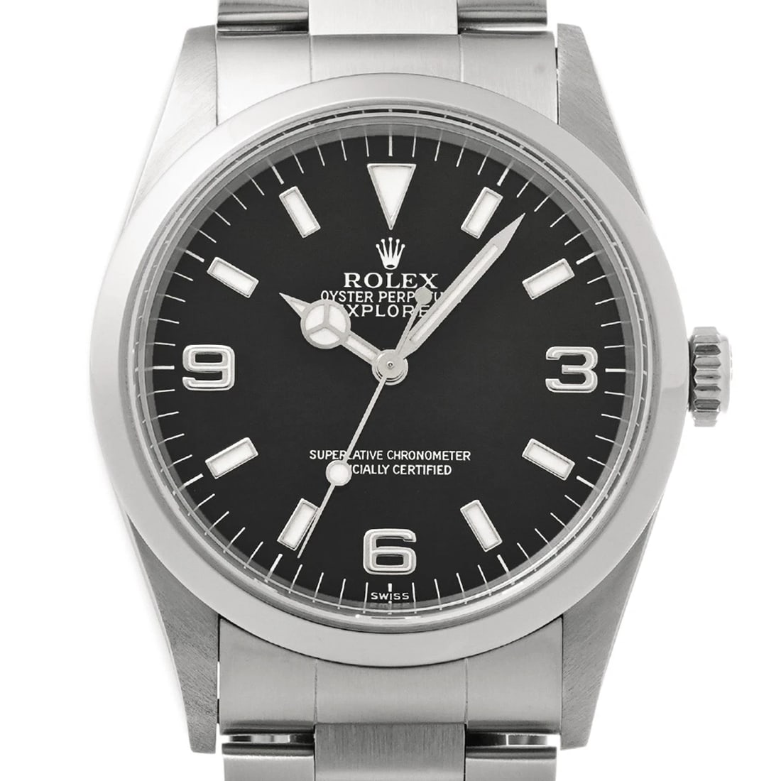 ROLEX EXPLORER BLACK WATCH - 4