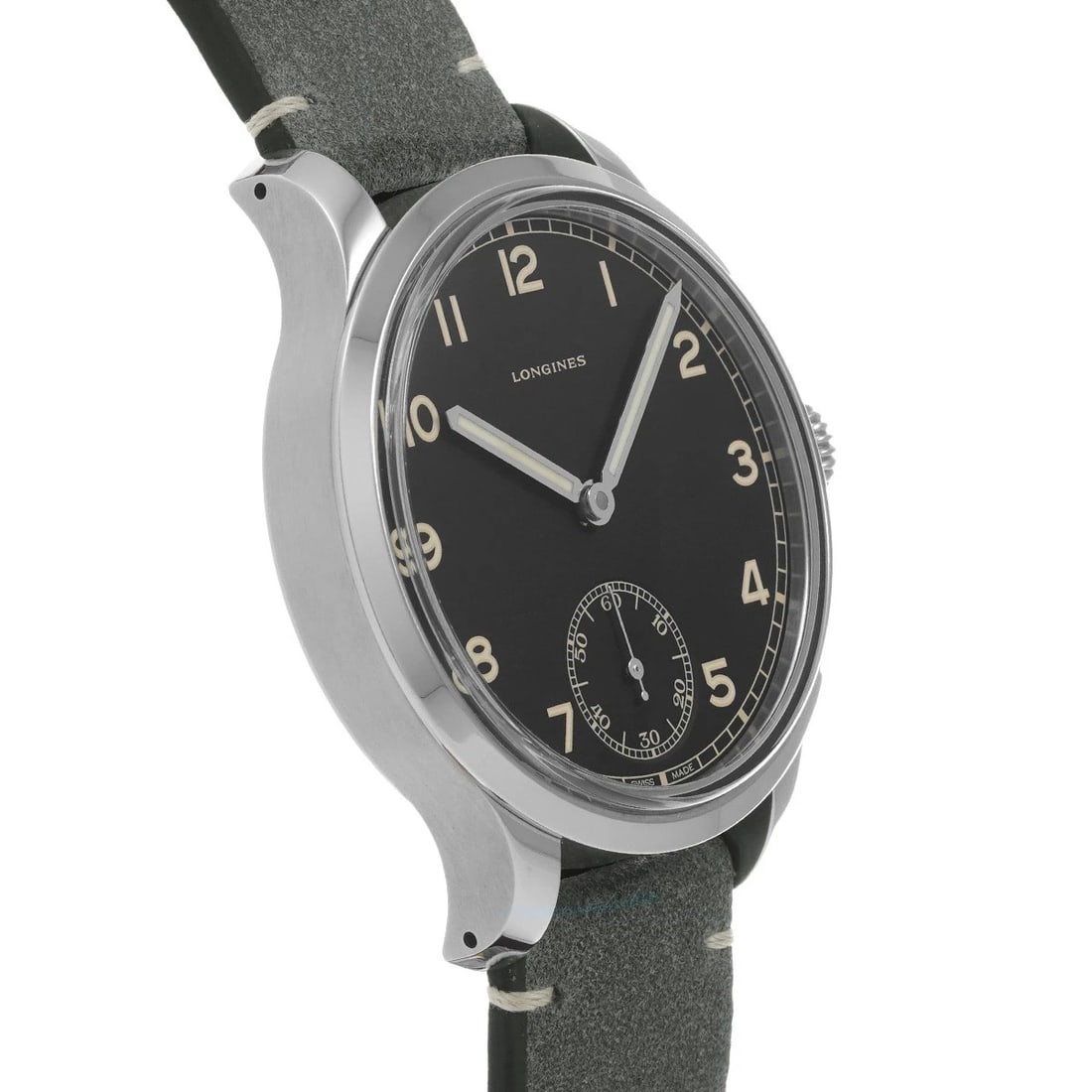LONGINES HERITAGE BLACK WATCH - 3