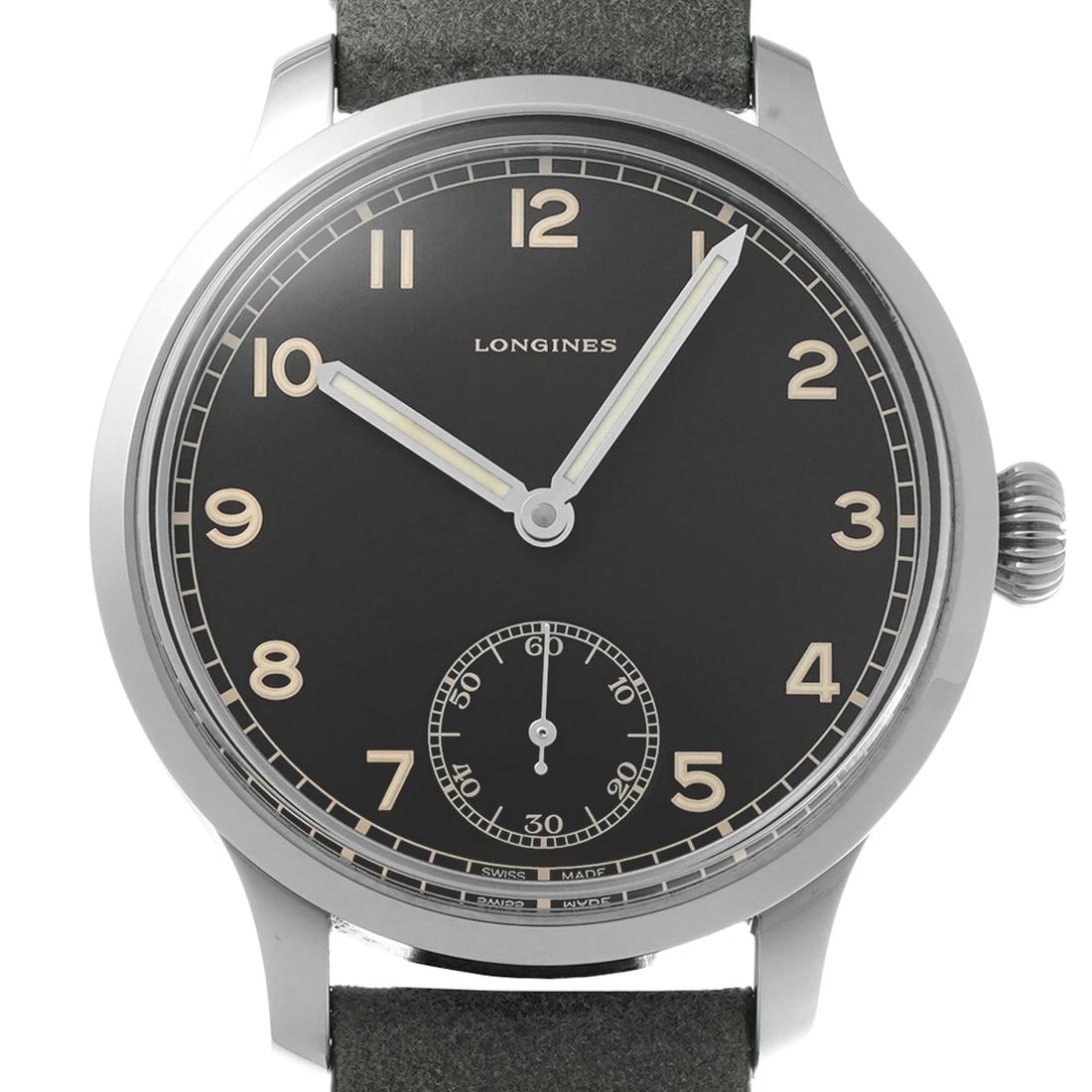 LONGINES HERITAGE BLACK WATCH - 4