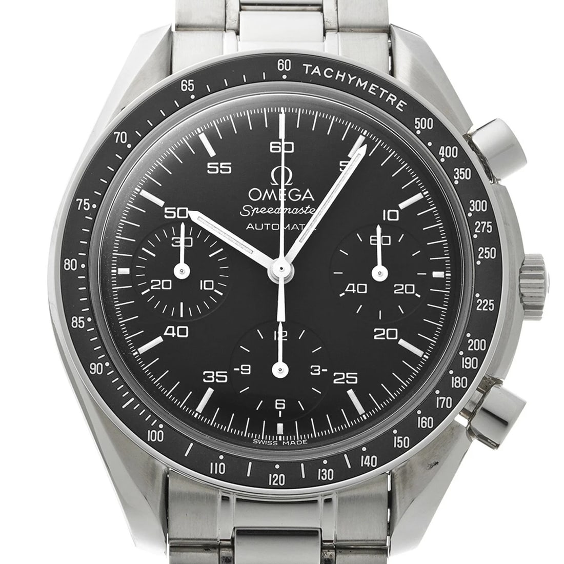 OMEGA SPEEDMASTER AUTOMATIC BLACK WATCH - 4