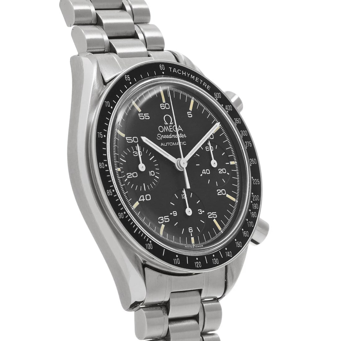 OMEGA SPEEDMASTER AUTOMATIC BLACK WATCH - 3