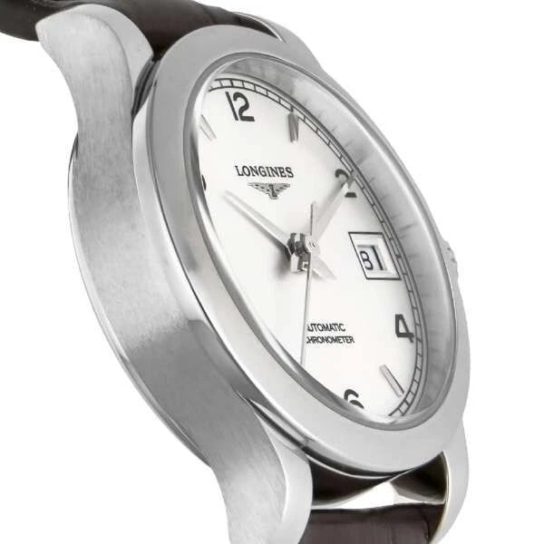LONGINES RECORD CASE: SILVER WATCH - 2