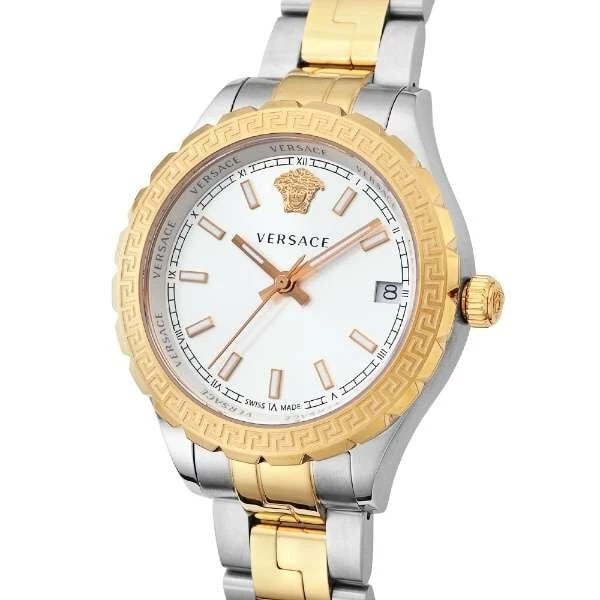VERSACE HELLENYIUM SILVER WATCH - 2