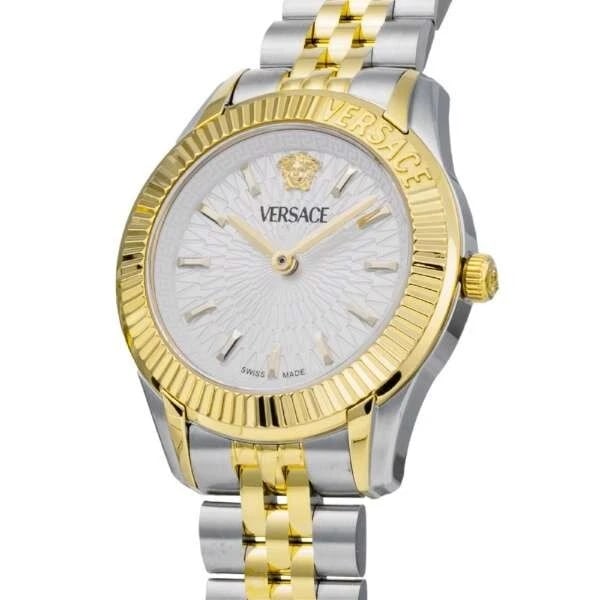 VERSACE GRECA SILVER WATCH - 2