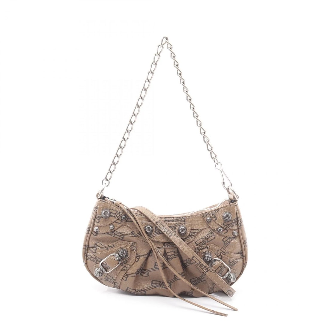 BALENCIAGA LE CAGOLE CHAIN SHOULDER CROSSBODY HANDBAG