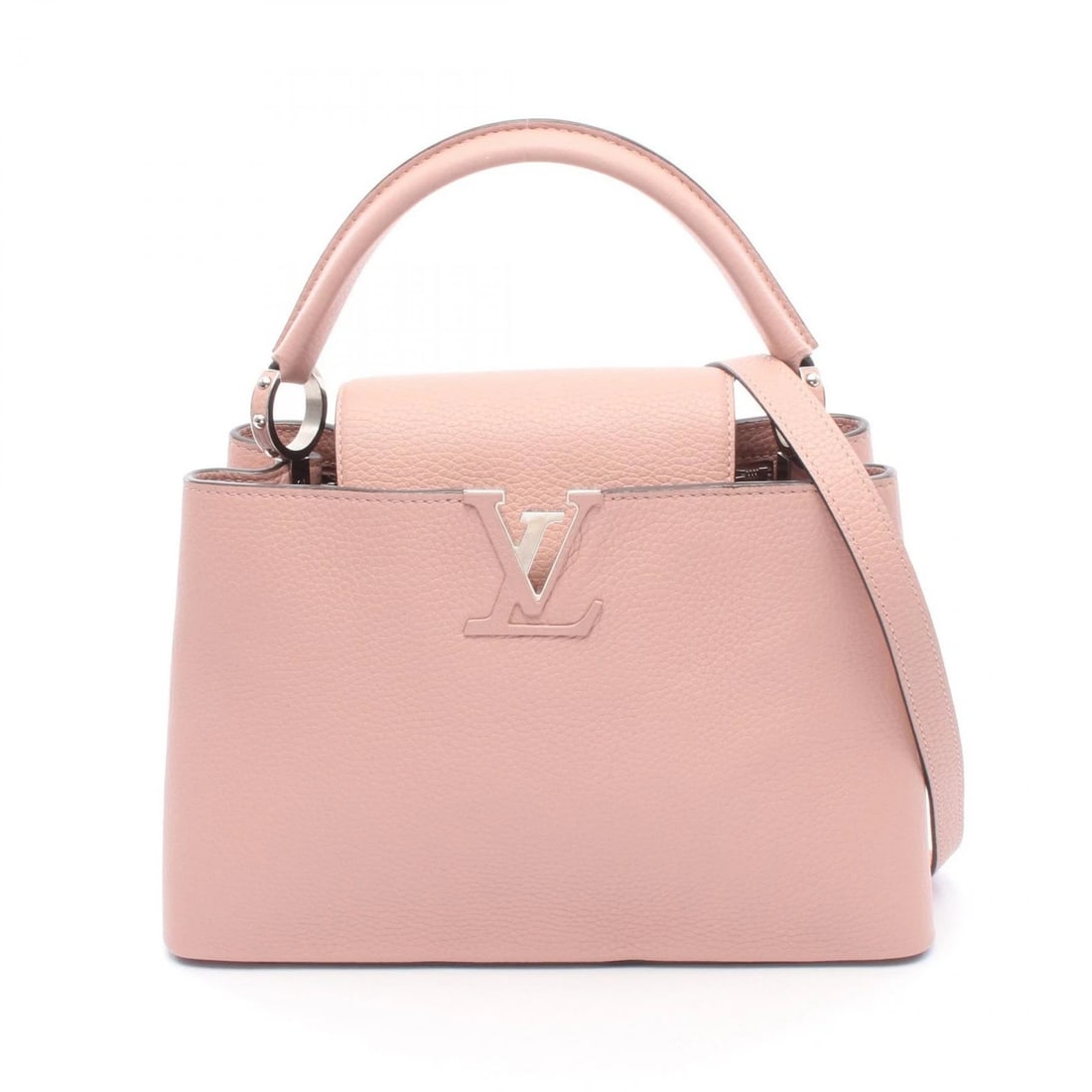 LOUIS VUITTON CAPUCINE MM SHOULDER CROSSBODY HANDBAG: LOUIS VUITTON Capucine MM shoulder crossbody Handbag Brand: LOUIS VUITTON Type/Style: Handbag Material: Exterior Material Taurillon Clemence Leather and leather Color: Exterior Color Magnolia / Pink?i