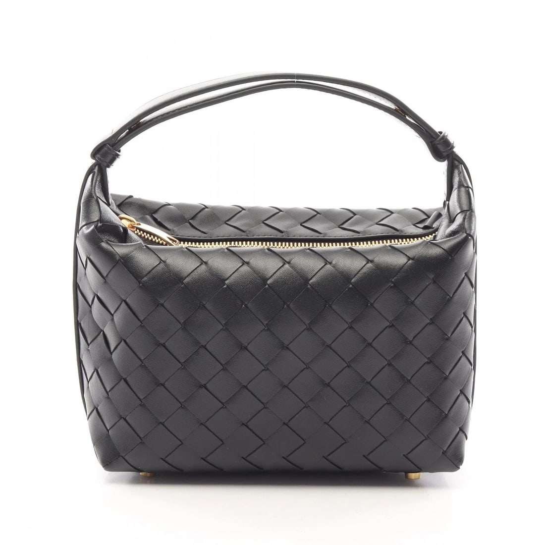 BOTTEGA VENETA MINI WALLACE INTRECCIATO HANDBAG (1 of 2)