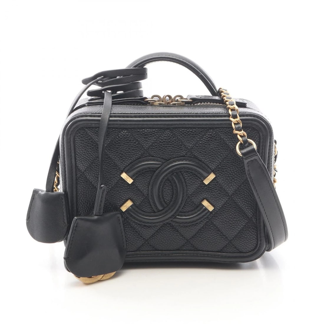 CHANEL CC FIGLEY SMALL VANITY SHOULDER BAG