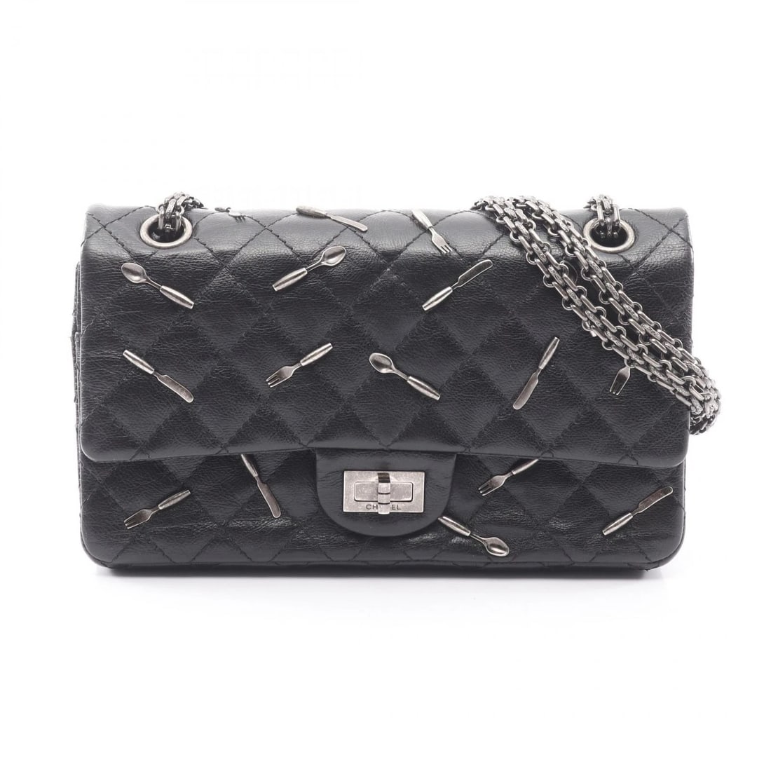 CHANEL MATELASSE CHAIN W FLAP SHOULDER BAG