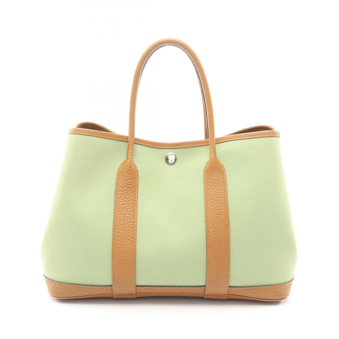 HERMES GARDEN PARTY TPM TOTE HANDBAG CANVAS NEGONDA