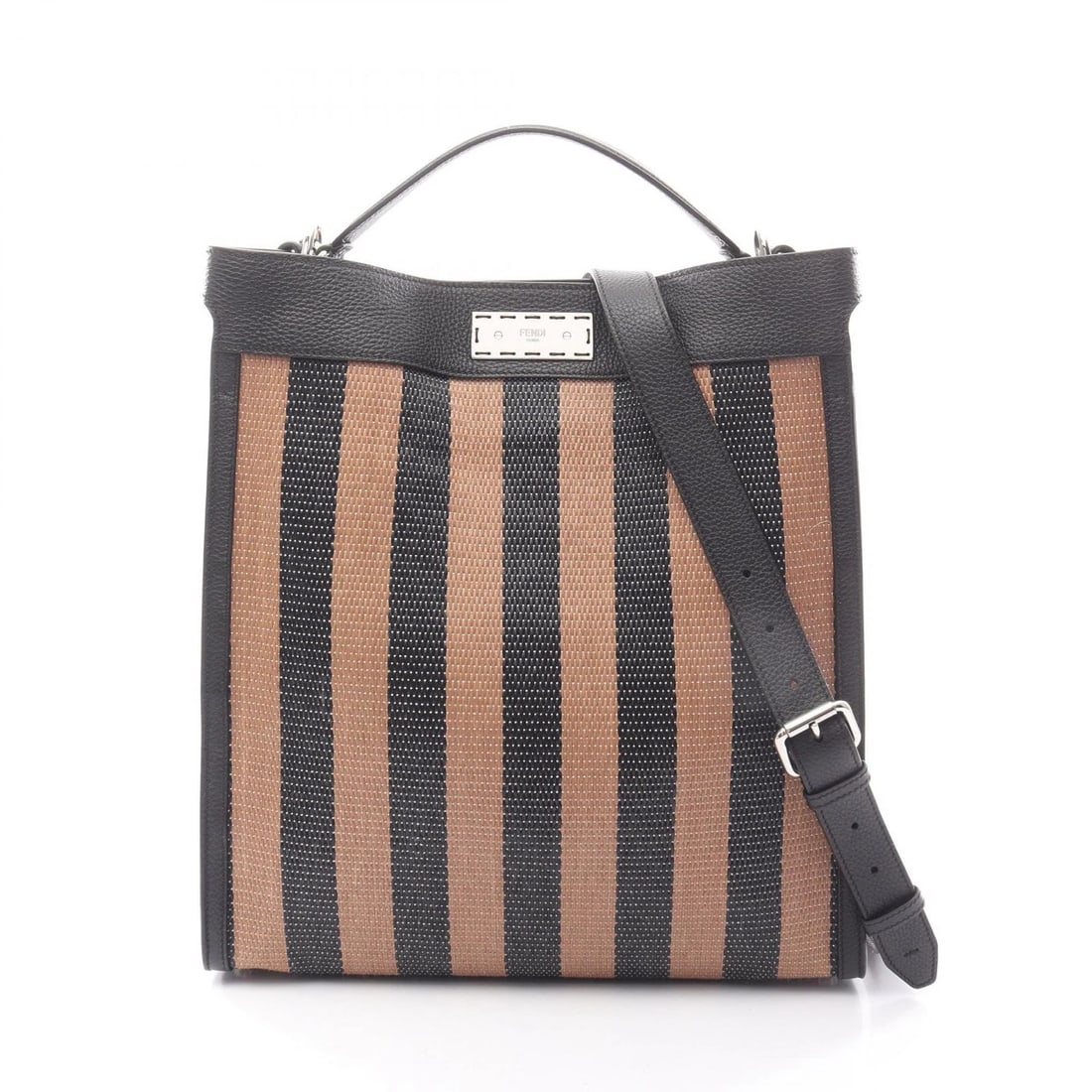 FENDI PEEKABOO X-LITE FIT TOTE SHOULDER CROSSBODY HANDBAG