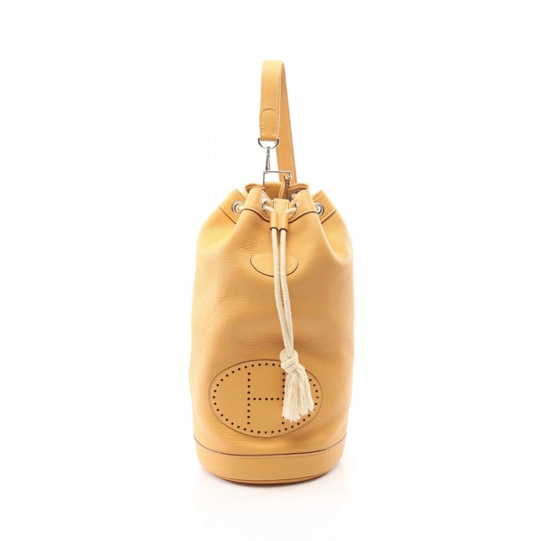 HERMES LUNCH SHOULDER BAG D TAURILLON CLEMENCE NATURAL (1 of 5)