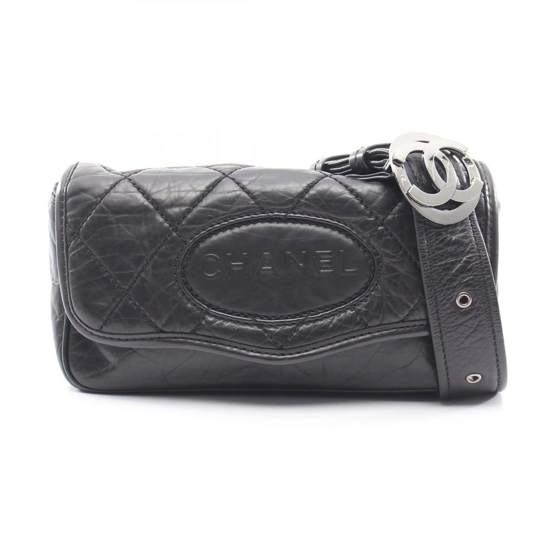 CHANEL MATELASSE LOGO EMBOSSED SHOULDER CROSSBODY BAG