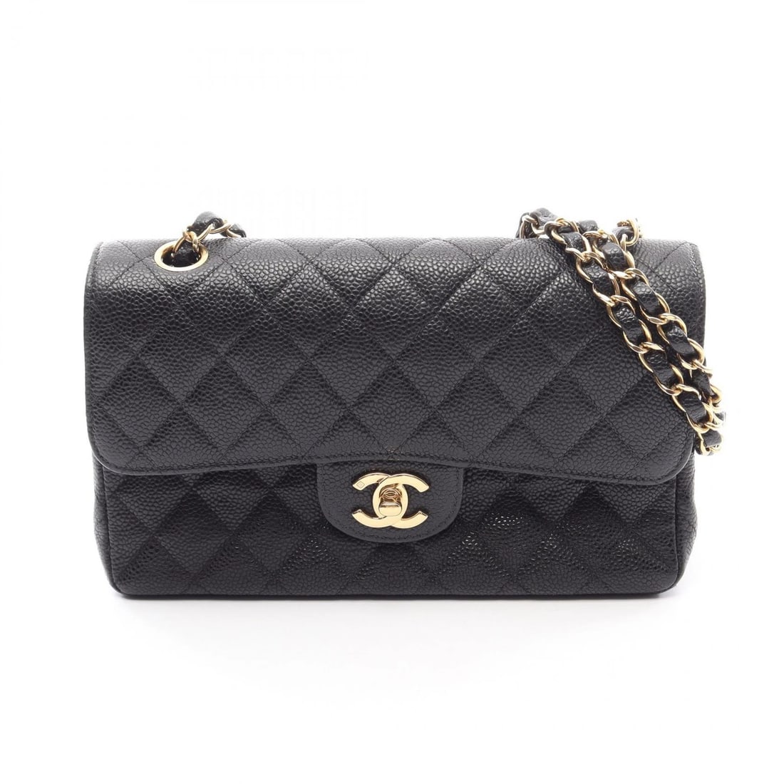 CHANEL MATELASSE DOUBLE FLAP CHAIN SHOULDER BAG