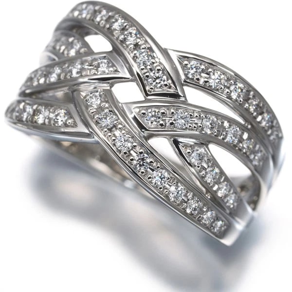 HOSHI NO SUNA RING DIAMOND 900 PLATINUM