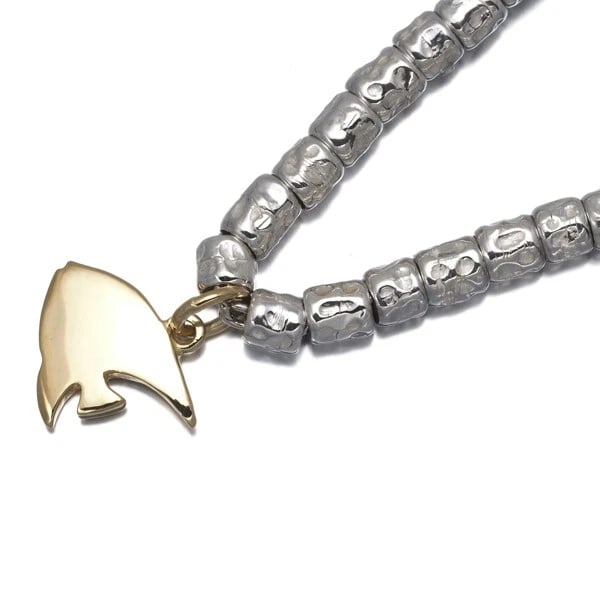 POMELLATO NECKLACE 18K YG/SILVER 925