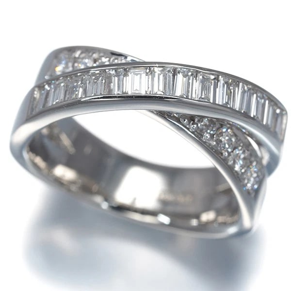 DIAMOND RING 900 PLATINUM (1 of 2)