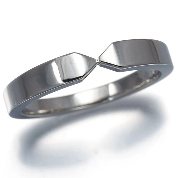 CHAUMET RING TRIOMPHE 950 PLATINUM - 2