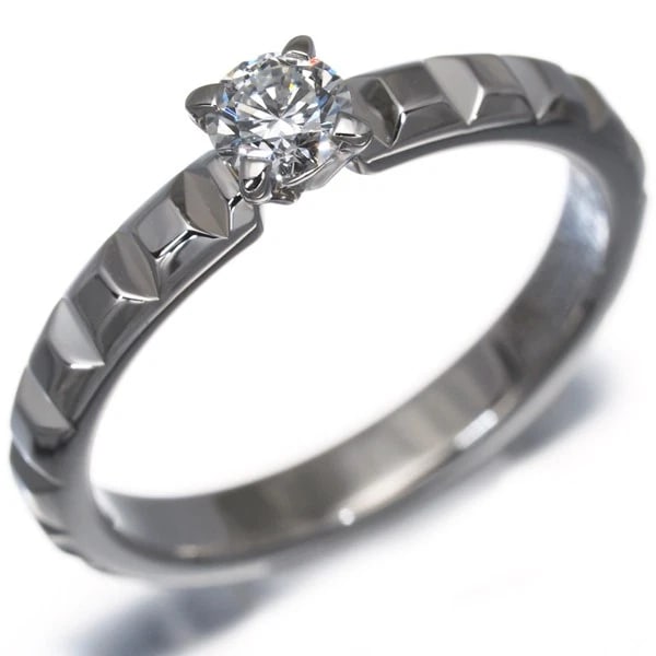 BOUCHERON RING DIAMOND PT 950 - 3
