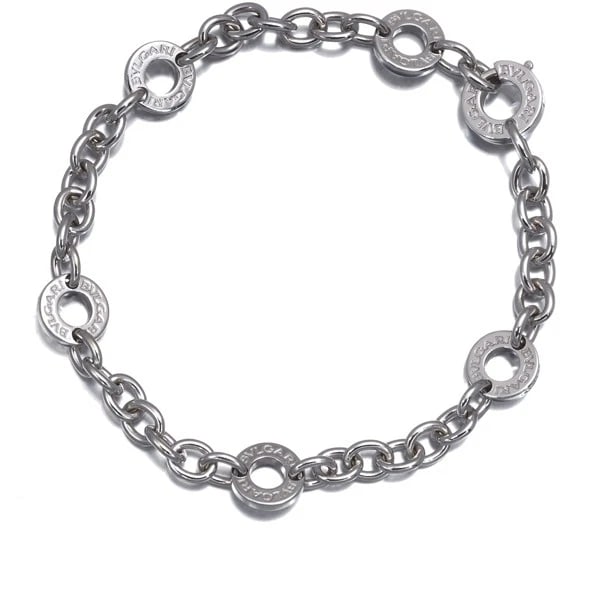 BVLGARI BRACELET 18K 750 WHITE GOLD (1 of 3)