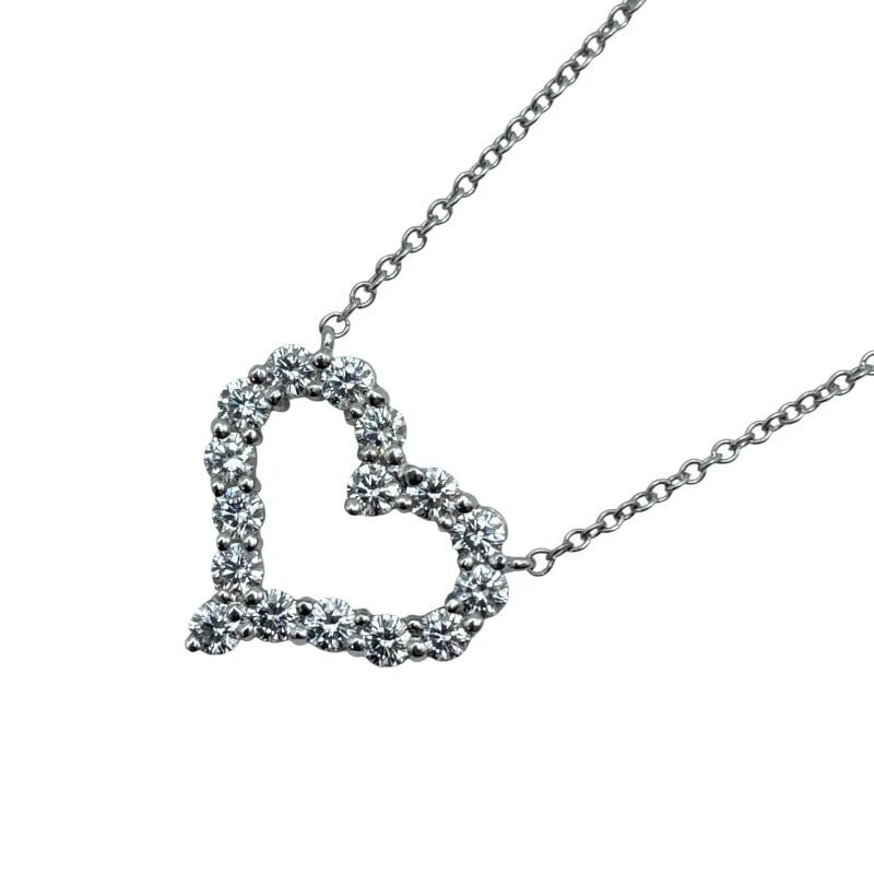 TIFFANY & CO. SENTIMENTAL HEART NECKLACE PLATINUM