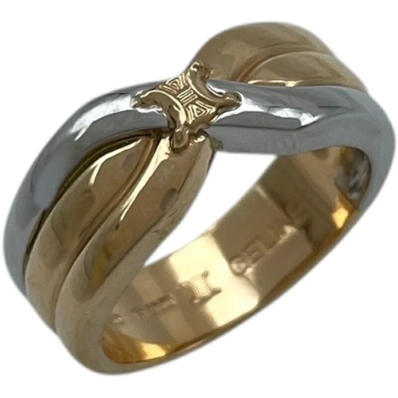 CELINE RING GOLD PLATINUM PT900/18K JEWELRY