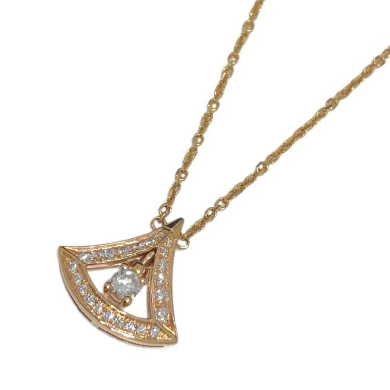 BVLGARI DIVA DREAM NECKLACE GOLD 750 DIAMOND JEWELRY (1 of 6)