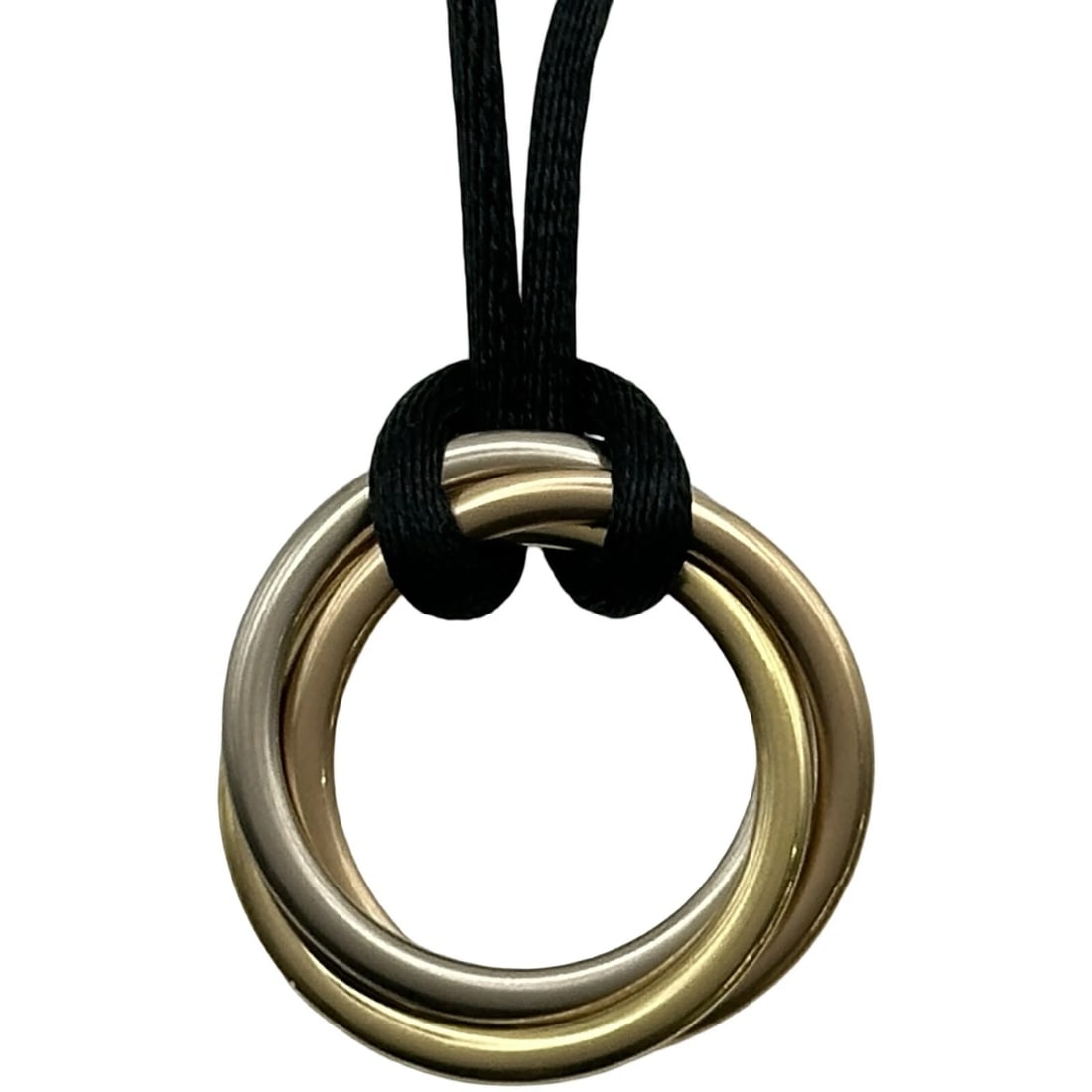 CARTIER TRINITY NECKLACE COTTON STRING - 2