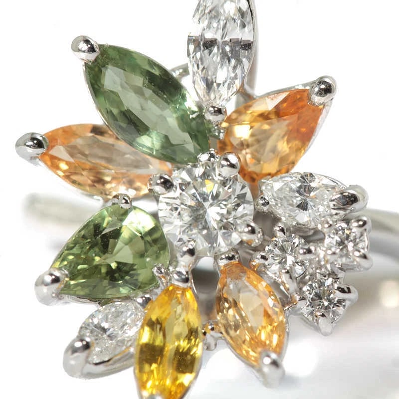 SAPPHIRE DIAMOND RING - 2